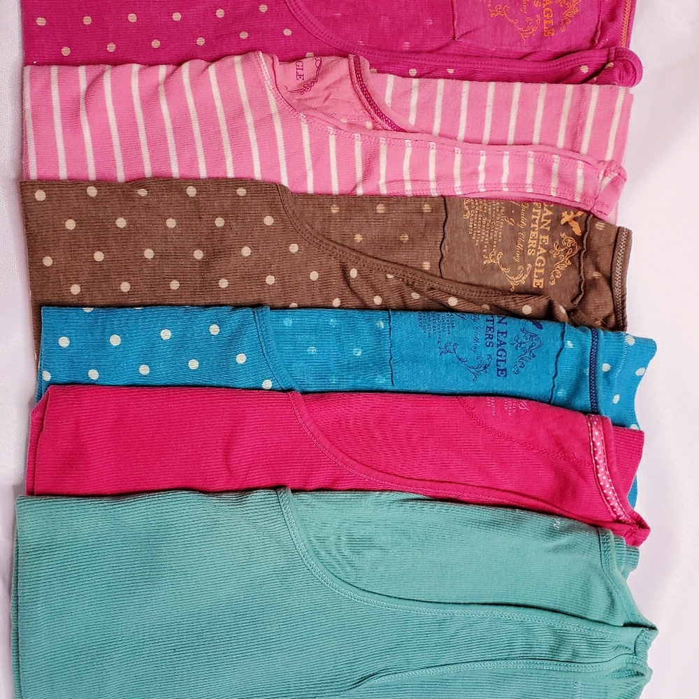 Bundle of American Eagle Boyfriend Tanks